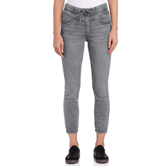 Damen Jeggings mit Used-Waschung