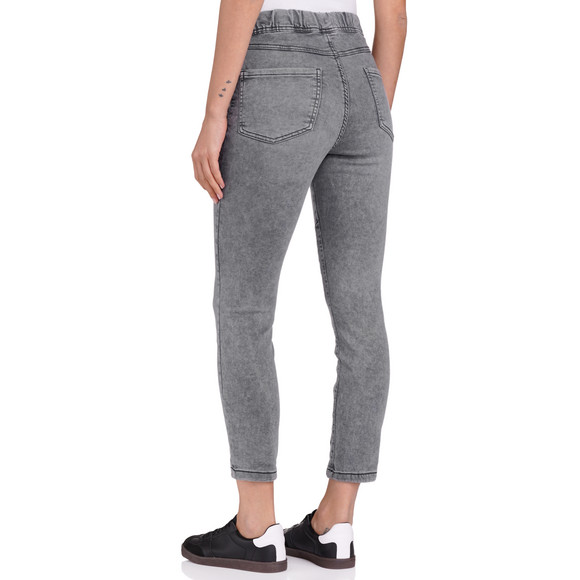 Damen Jeggings mit Used-Waschung