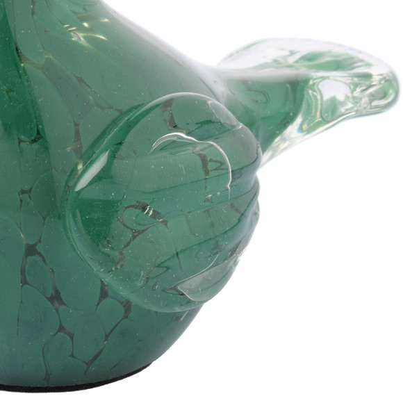 Decoratie glazen vogel