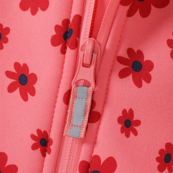 Baby Softshelljacke  mit Blümchen-Print