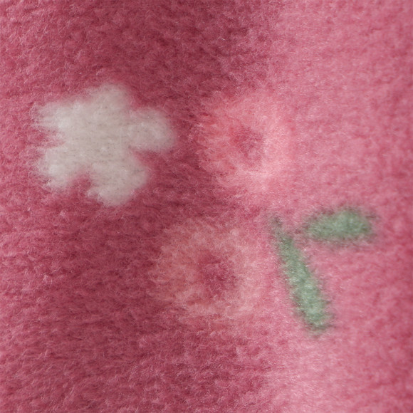 Baby Fleecejacke mit Blumen