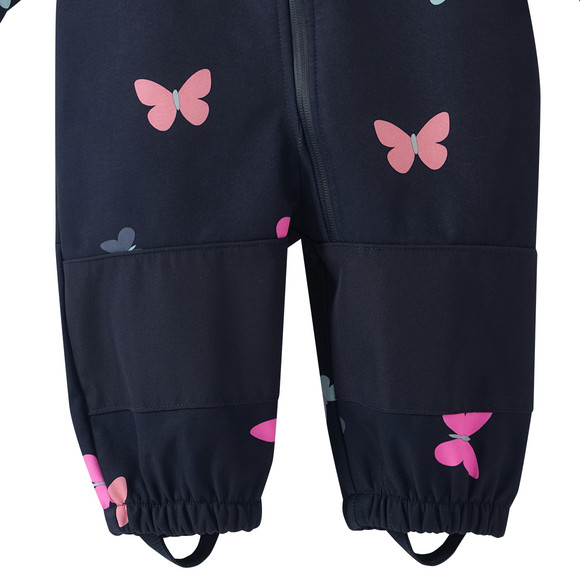 Baby Softshelloverall mit Fleece-Futter