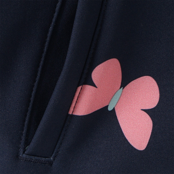 Mädchen Softshelljacke mit Allover-Print
