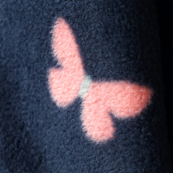 Fleecejack met vlinders voor meisjes