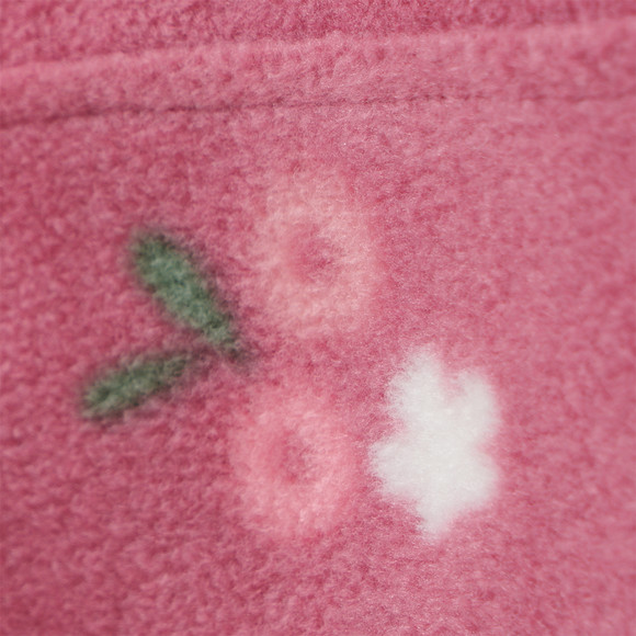 Fleecejack met bloemen voor meisjes