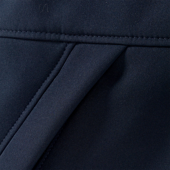 Softshell jongensjack met fleecevoering