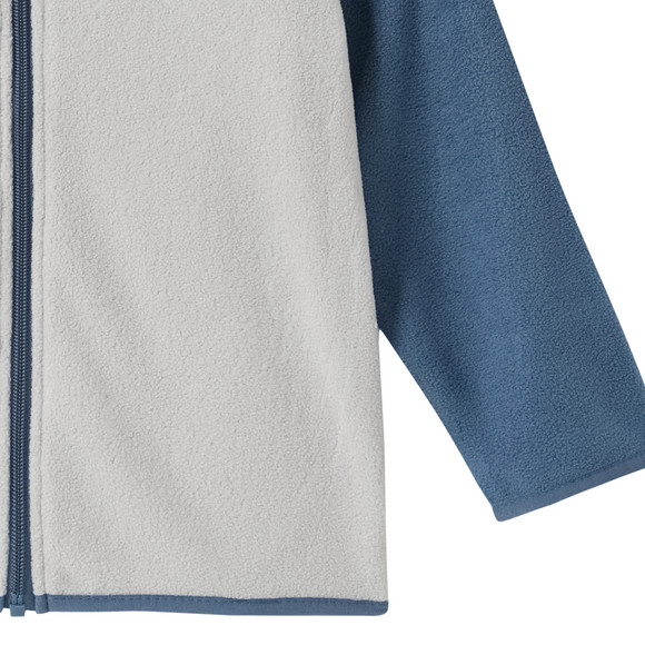 Fleecejack voor jongens met opstaande kraag