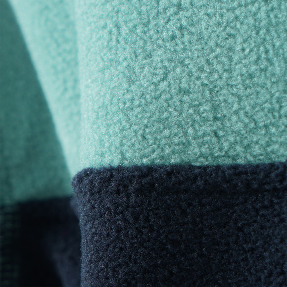 Fleecejack voor jongens met opstaande kraag