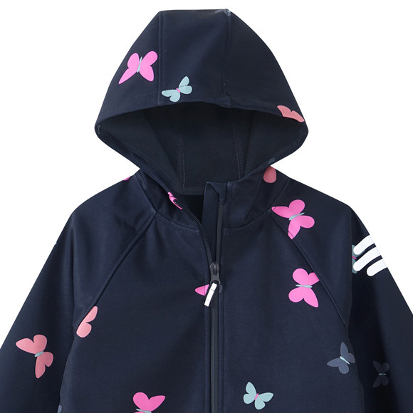 Softshell-kinderoverall met fleecevoering