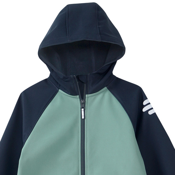 Kinder Softshelloverall mit Fleece-Futter