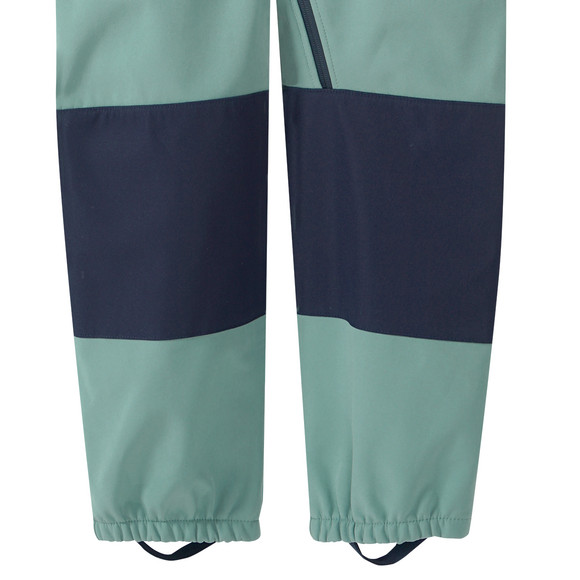 Kinder Softshelloverall mit Fleece-Futter
