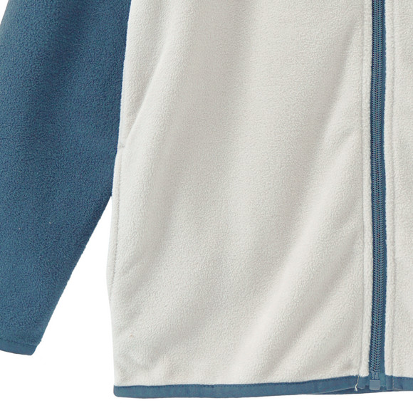Jungen Fleecejacke mit Stehkragen