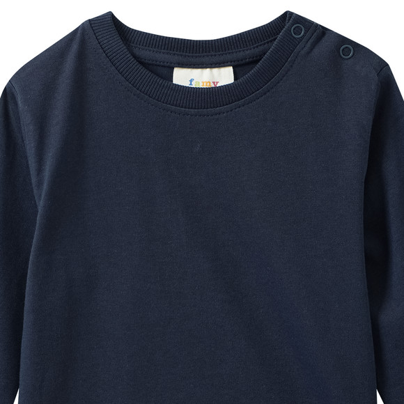 Baby Langarmshirt aus Bio-Baumwolle