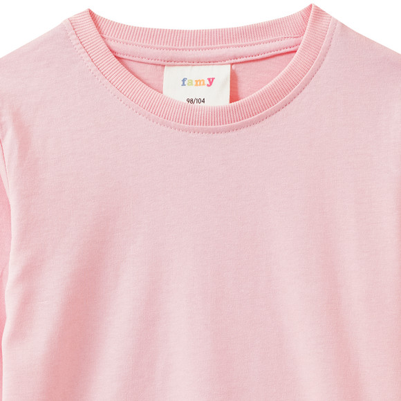 Mädchen Langarmshirt aus Bio-Baumwolle