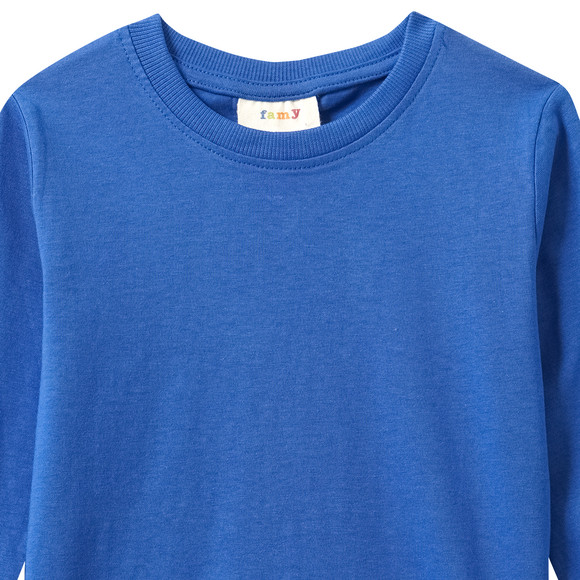 Kinder Langarmshirt aus Bio-Baumwolle