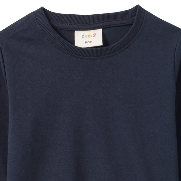 Kinder Langarmshirt aus Bio-Baumwolle