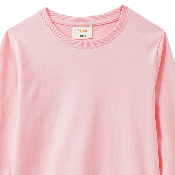 Mädchen Langarmshirt aus Bio-Baumwolle