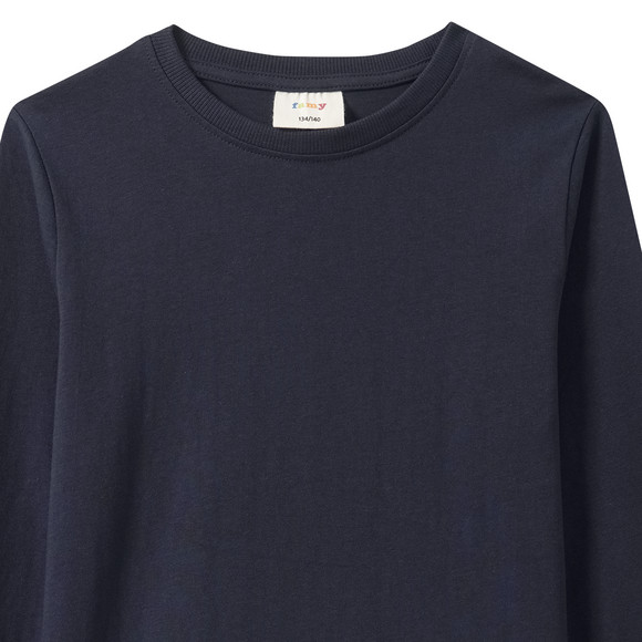 Kinder Langarmshirt aus Bio-Baumwolle