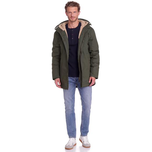 Herenparka met voering