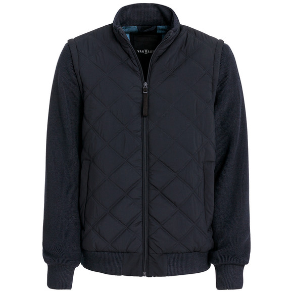 Herren Steppjacke mit Strickärmeln