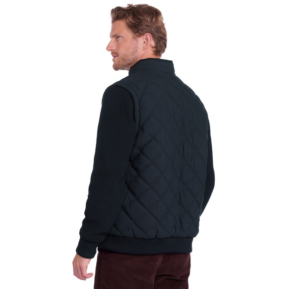 Herren Steppjacke mit Strickärmeln