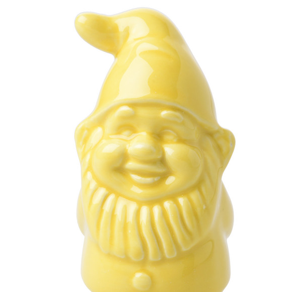 Kleine tuinkabouter in effen kleuren