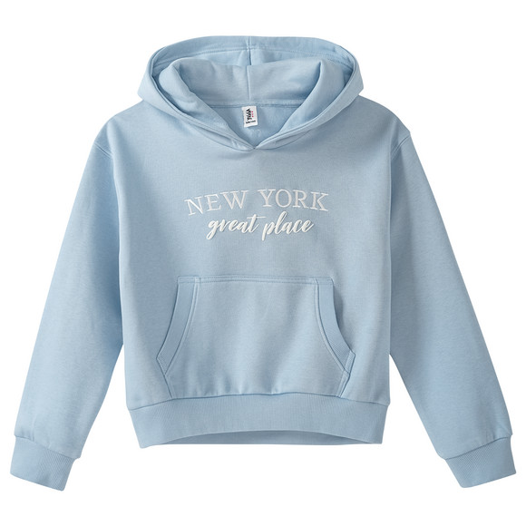 Damen Hoodie Ernstings Hoodie Mädchen Sweat-Hoodie Mit Message