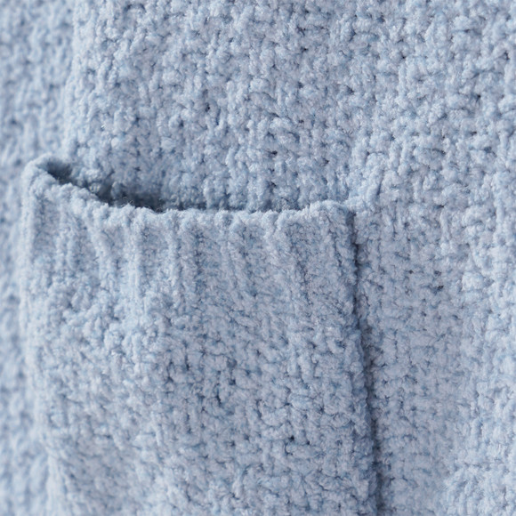 Mädchen Strickjacke mit gerippter Struktur