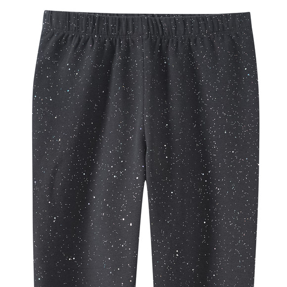 Mädchen Leggings mit Glitzer-Elementen