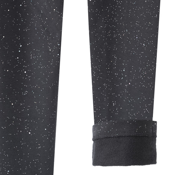 Mädchen Leggings mit Glitzer-Elementen