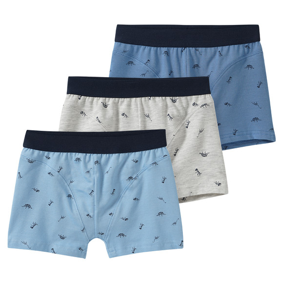 3 jongensboxers in verschillende designs