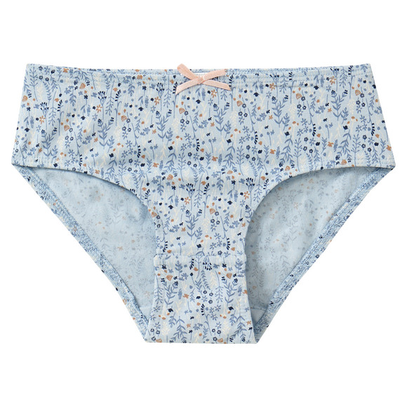 3 meisjesslips met biologisch katoen