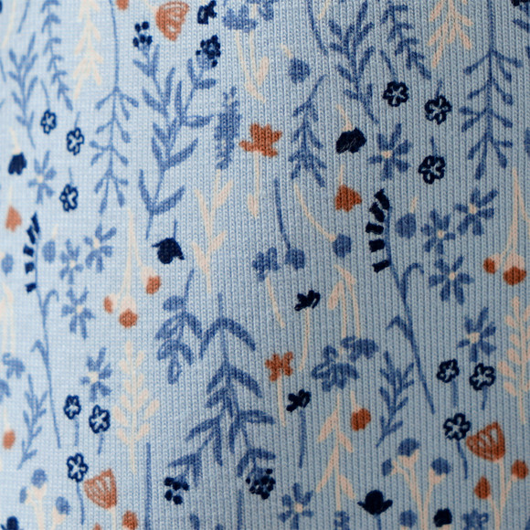 2 meisjesonderhemden met all-over print