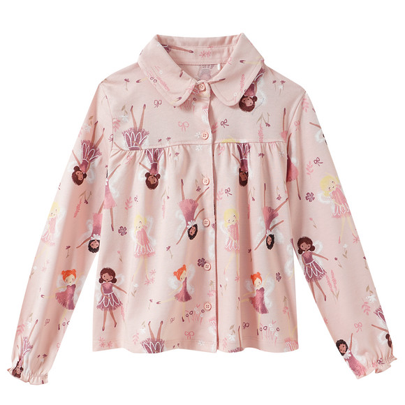 Meisjespyjama met all-overmotief