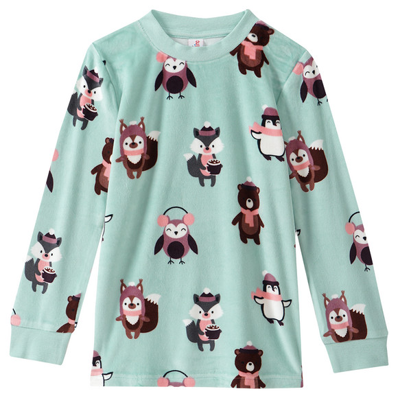 Meisjespyjama met dierenmotief