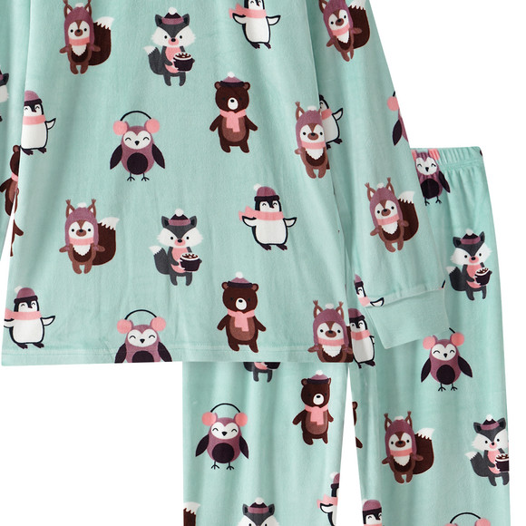 Meisjespyjama met dierenmotief