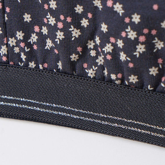 2 meisjesbustiers met all-over bloemenprint