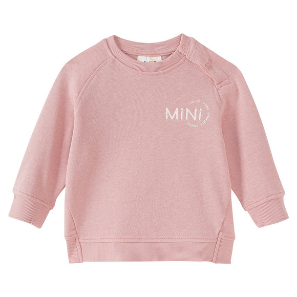 Babysweatshirt met stiksel