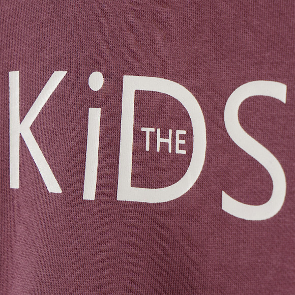 Meisjessweatshirt met tekstprint