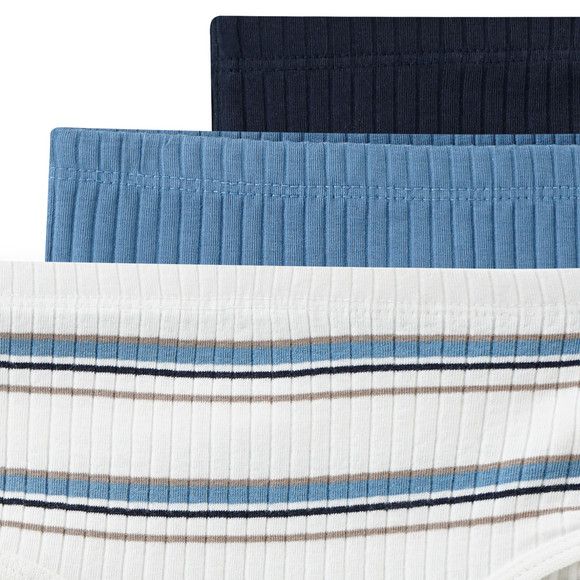 3 babyslips in verschillende kleuren