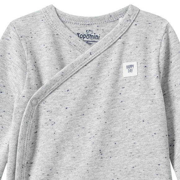 Newborn Wickelbody zum Mitwachsen