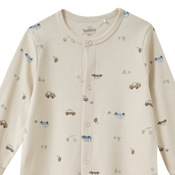 Baby Schlafanzug mit Allover-Print