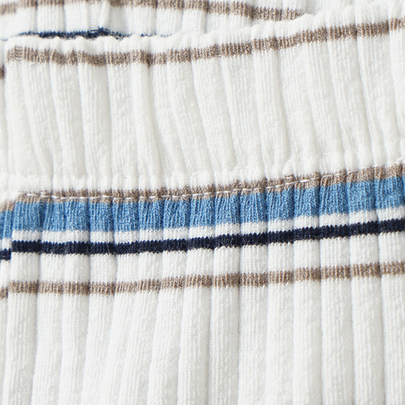 Baby Schlafanzug mit Rippstruktur