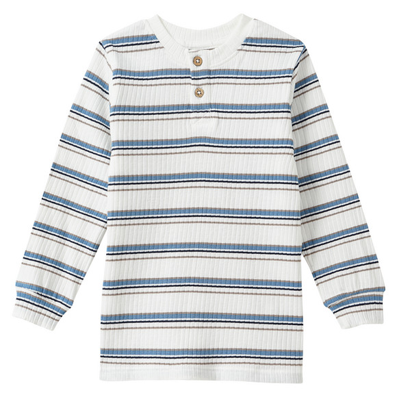 Baby Schlafanzug mit Rippstruktur