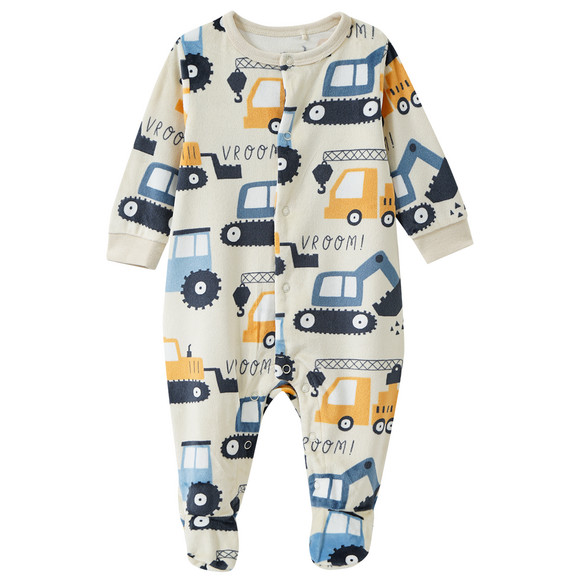 Newborn Nicki-Schlafanzug mit Allover-Print