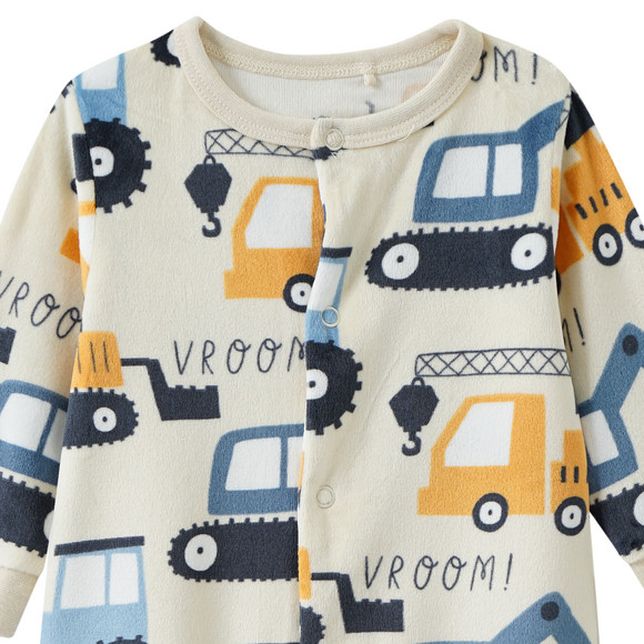 Newborn Nicki-Schlafanzug mit Allover-Print