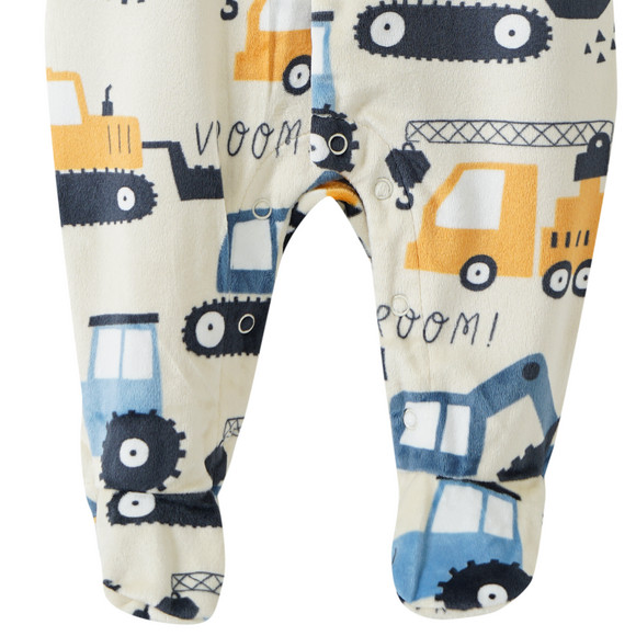 Newborn Nicki-Schlafanzug mit Allover-Print