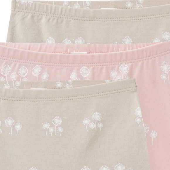 3 babyslips met bloemenprint
