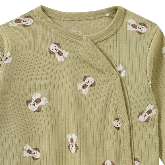 Geboorte pyjama met hond allover