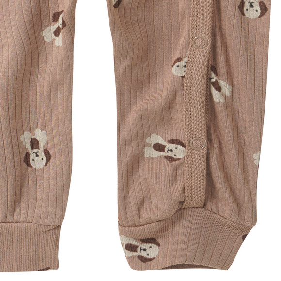 Geboorte pyjama met hond all-over